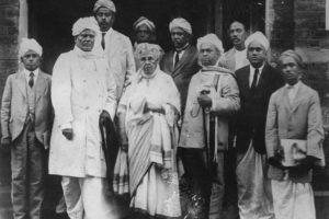 Annie Besant and other members of the INC