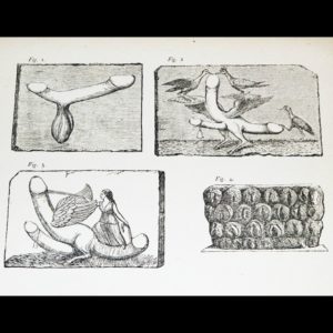 illustrations from "A Discourse on the worship of Priapus"