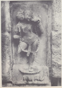 Yogini drinking from a skull cup